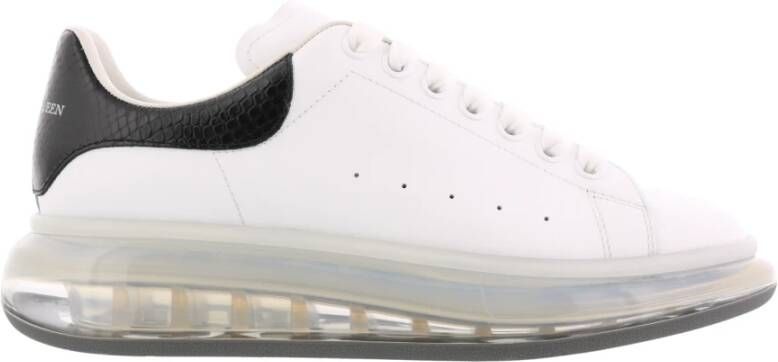 Alexander mcqueen Sneake Leath S.Rubb. Larry Sil Wit Heren