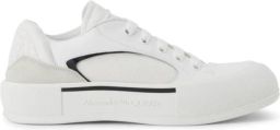 Alexander mcqueen Witte Sneakers met Oversized Rubberen Zool White Heren