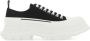 Alexander mcqueen Alexander McQu Contrast Sole Tread Shoes Maat: 44 kleur: Blac Wit - Thumbnail 1
