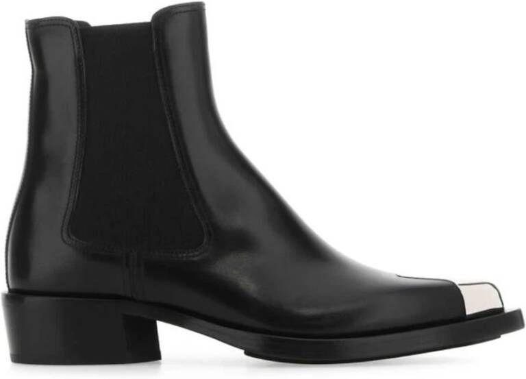 alexander mcqueen Stijlvolle Dames Chelsea Laarzen Black Dames