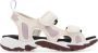 Alexander mcqueen Stijlvolle platte sandalen met multicolor stof Beige Unisex - Thumbnail 1