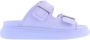 Alexander mcqueen Slippers & Mules Dames Hybrid Slide Lilac in blauw - Thumbnail 4