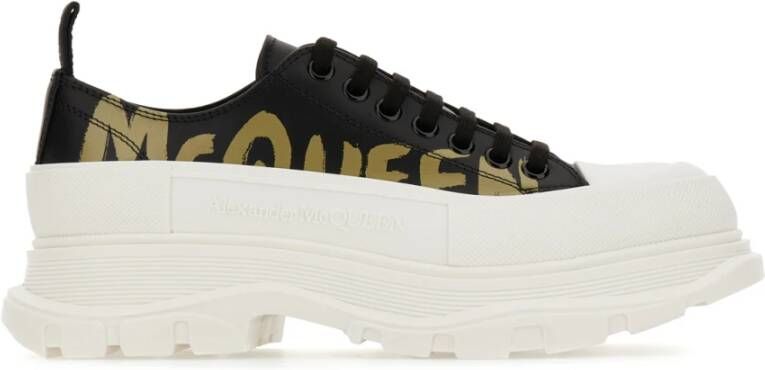 alexander mcqueen Stijlvolle Sneakers voor Trendy Look Black Heren
