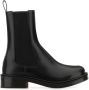 Alexander mcqueen Stijlvolle zwarte leren enkellaarzen Black Heren - Thumbnail 1