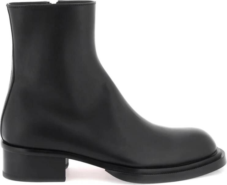 Alexander mcqueen H.Boot Tread.Le.S.Le Boxcar Stijlvolle upgrade voor heren Zwart Heren