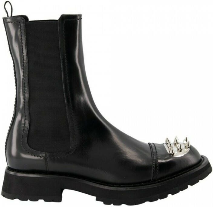 Alexander mcqueen Alexander McQu Low Boots Maat: 44 kleur: blac Zwart Heren