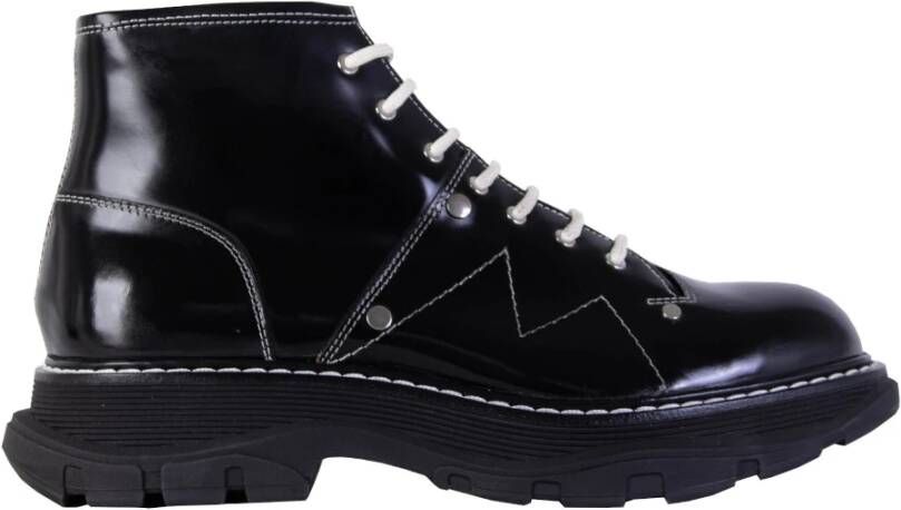 Dolce & Gabbana Zwarte Leren Formele Jurkschoenen Italiaanse Stijl Black Heren - Foto 10