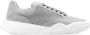 Alexander mcqueen Suede Logo Sneakers Grijs Dames - Thumbnail 1