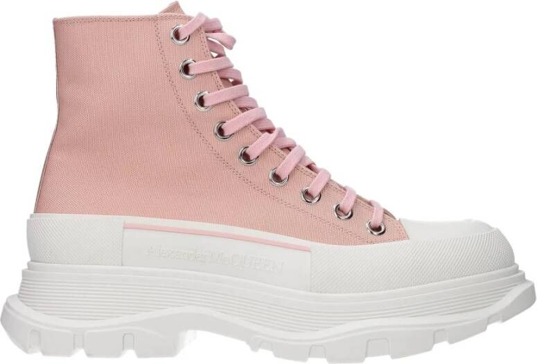 Alexander mcqueen Hoogwaardige Sneakerlaarzen voor Dames Roze Dames