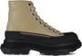 Alexander mcqueen Tread Slick High Boots Beige Dames - Thumbnail 1