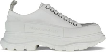 Alexander mcqueen Tread Slick Lage Top Sneakers White Heren