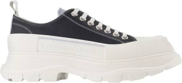 alexander mcqueen Tread Slick Sneakers Multi Leather Zwart Heren