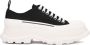Alexander McQueen Tread Slick Zwart Wit Sneakers - Thumbnail 1