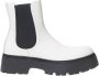 Alexander mcqueen Elegante Monochrome Leren Laarzen White Dames - Thumbnail 7