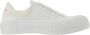 Alexander McQueen Wit Leren Oversized Sneakers - Thumbnail 1