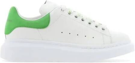 Alexander McQueen Witte Acid Green Sneakers Larry