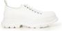 Alexander mcqueen Witte Veterschoenen met Rubberen Neuskap White - Thumbnail 2