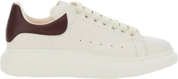 Alexander McQueen Witte Chunky Sole Low-Top Sneakers
