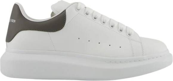 Alexander McQueen Witte Cool Grey Oversized Sneaker