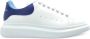 Alexander McQueen Witte Gewatteerde Sneaker Veterschoenen - Thumbnail 1