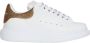 Alexander mcqueen Witte Glitter Sneakers voor Dames Wit Dames - Thumbnail 1