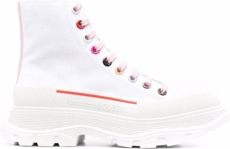 Alexander mcqueen Bottines Tread Slick Taille: 36 Couleur Presta: Multicolore Wit Dames