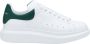 Alexander McQueen Witte Kalfsleren Modieuze Sneakers - Thumbnail 1
