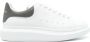 Alexander McQueen Witte Kalfsleren Modieuze Sneakers - Thumbnail 1
