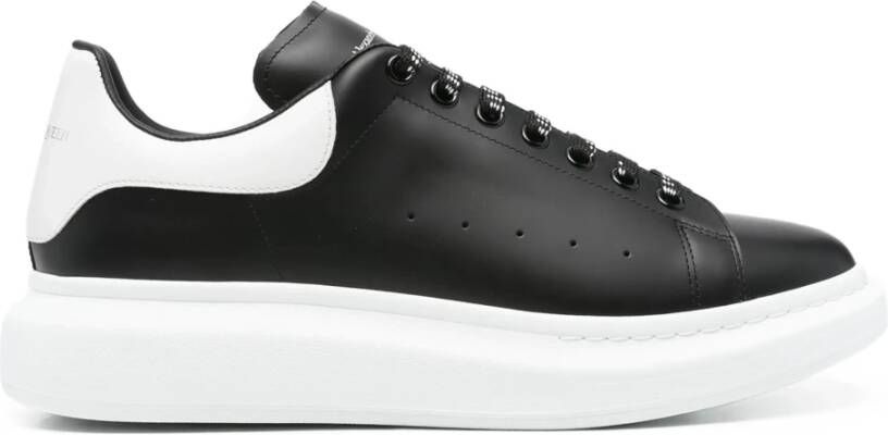 Alexander McQueen Witte Kalfsleren Modieuze Sneakers