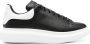 Alexander McQueen Witte Kalfsleren Modieuze Sneakers - Thumbnail 1