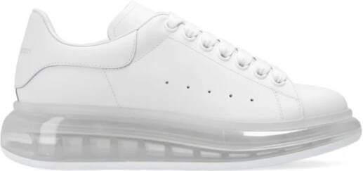 Alexander mcqueen Witte Larry Leren Sneakers White Dames