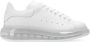 Alexander mcqueen Witte Larry Leren Sneakers White Dames - Thumbnail 1