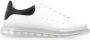 Alexander McQueen Transparante zool sneakers wit zwart logo - Thumbnail 1