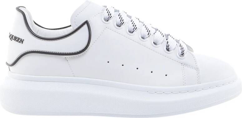 Alexander mcqueen Witte Leren Oversize Sneakers White Heren