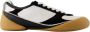 Alexander McQueen Witte Leren Oversized Sneakers - Thumbnail 1