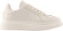 Alexander mcqueen Low-Top Sneakers Oversized Sneakers Leather White in grijs - Thumbnail 3
