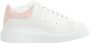 Alexander mcqueen Premium Leren Oversized Sneakers voor Dames White Dames - Thumbnail 1