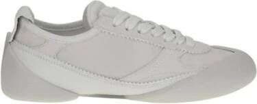 Alexander McQueen Witte Leren Sneakers Casual Stijl