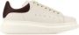 Alexander mcqueen Witte leren sneakers met chocolade hiel White Dames - Thumbnail 8