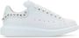 Alexander McQueen Witte Leren Sneakers met Hak - Thumbnail 1