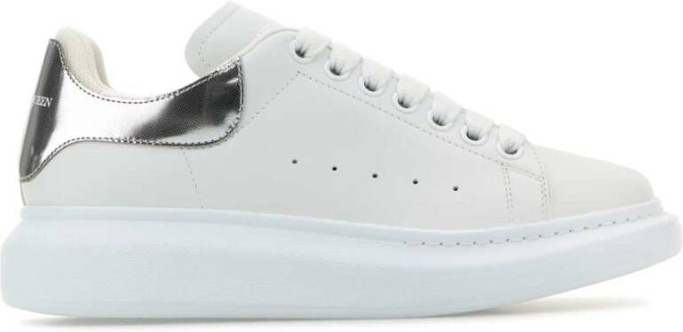 Alexander mcqueen Low-Top Sneakers Dames Sneaker Pelle S.Gomm Ne.Te.Cal in wit