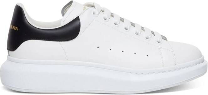 Alexander mcqueen Witte Leren Sneakers Oversized Zool White Heren