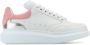 Alexander mcqueen Low-Top Sneakers Oversized Sneakers Leather White Pink in wit - Thumbnail 15