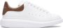 Alexander McQueen Witte Leren Sneakers Stijlvol Comfort - Thumbnail 1