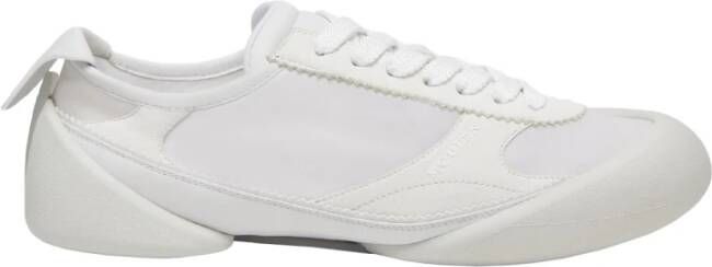 Alexander McQueen Witte Leren Sneakers voor Vrouwen