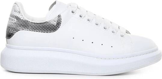 Alexander mcqueen Witte Leren Sneakers White Heren