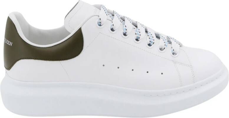Alexander mcqueen Witte Leren Sneakers White Heren