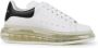 Alexander McQueen Witte leren veterschoenen - Thumbnail 1