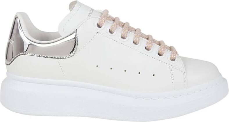 Alexander mcqueen Witte Oversized Leren Sneakers White Dames