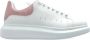 Alexander McQueen Witte Oversized Sneakers in Roze - Thumbnail 1